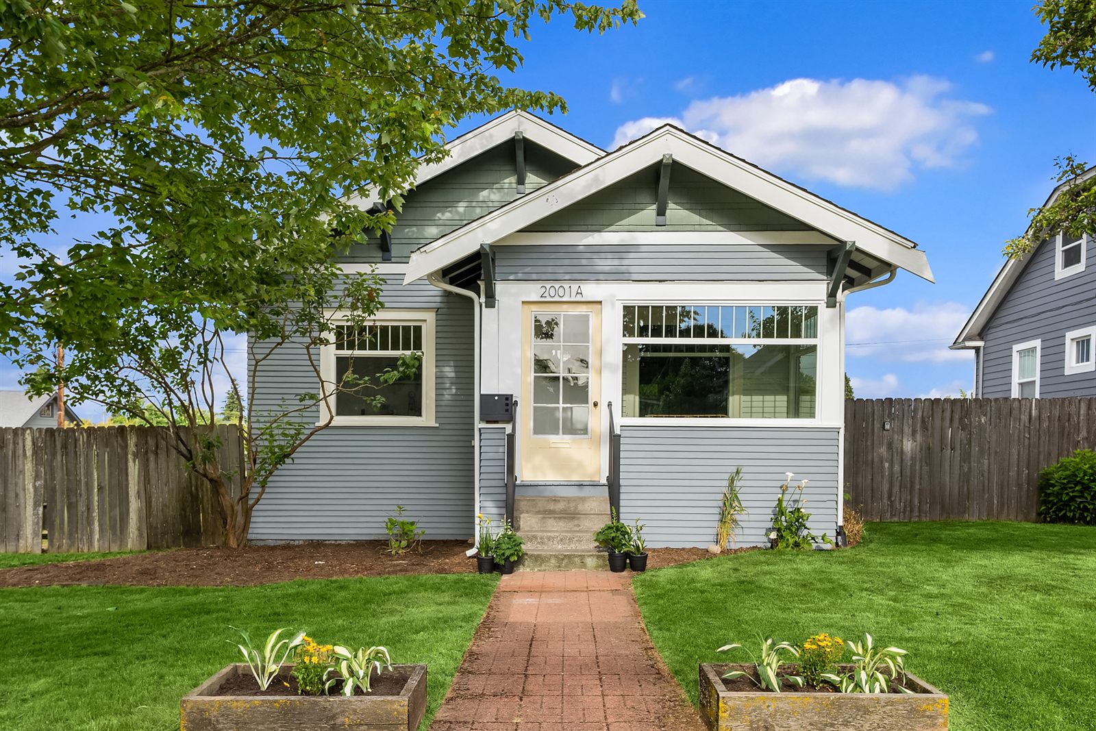 One of the rental properties